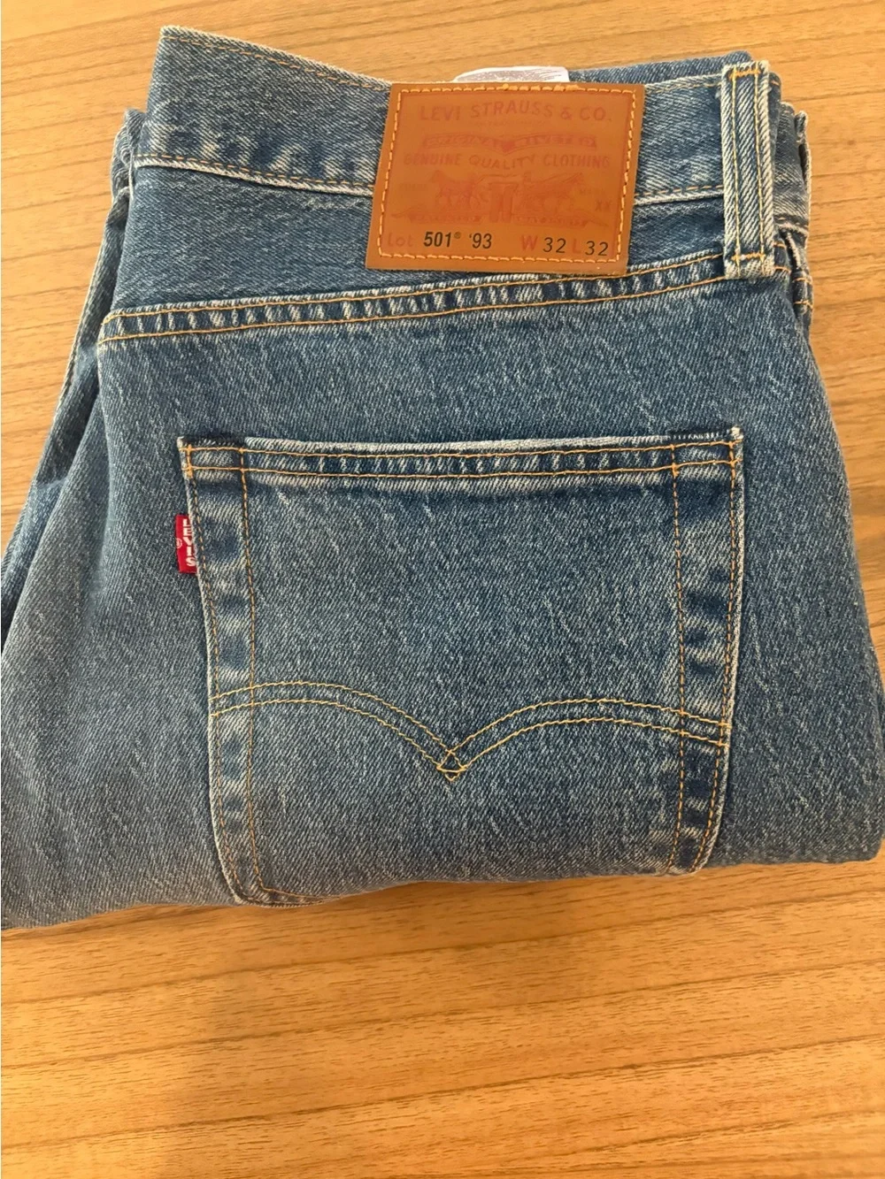 Levi'sPremium 501 - 93  Men's Blue Straight-Leg Jeans